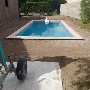 Réalisation de la pose des paves autobloquant sur sable 2024-10-13 at 14.49.41