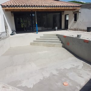 Habillage intérieur piscine 9