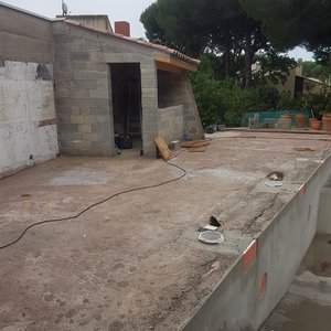 Habillage intérieur piscine 7