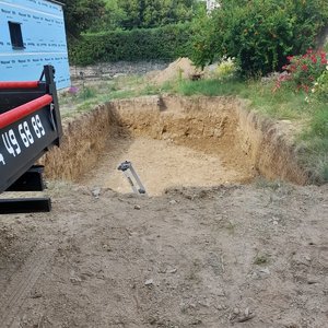 Création de piscine 10m x 3.50m