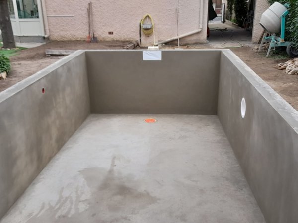 Création d'une piscine 7x3 - 18.25.25